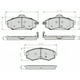 thumbnail image 2 of Pastillas Freno para auto Kia Magentis 2000-2006 Delantero, 2 of 3