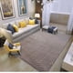 thumbnail image 1 of Alfombra Decorativa con Relieve 3D Diseño Geométrico Curvo  Medidad 200 x 240 cm  Color  Cafe 37, 1 of 2