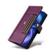 thumbnail image 5 of FOXDOCK Funda tipo Cartera para iPhone 16 Plus – Cubierta de Cuero PU con Múltiples Ranuras, Bolsillo para Efectivo y Correa de Muñeca, 5 of 6