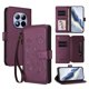 thumbnail image 1 of Funda Cartera Mariposa para [Xiaomi Redmi Note 15 Pro Plus 5G] con Soporte y Cremallera Violeta, 1 of 6