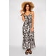 thumbnail image 4 of Vestido Largo Estampado Paula Negro negro L, 4 of 5