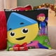 thumbnail image 4 of Ciudad Colorforms de Charlie Fundas de almohada de terciopelo con tema, regalos de funda de almohada, decoración para el hogar, cojín de lanzar, regalo de cumpleaños para fans y parejas.50*50cm., 4 of 6