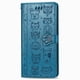 thumbnail image 3 of Funda Cartera FOXDOCK para OPPO A52 / A72 / A92 , Flip PU con Relieve de Gatos y Perros, Tarjetero y Soporte, 3 of 6