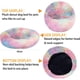 thumbnail image 2 of Cama de peluche para mascotas, cama redonda con forma de donut para perros pequeños, suave y relajante para perros y gatos, cómoda cama para gatos, diámetro exterior de 40 cm, 2 of 5