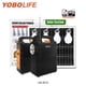 thumbnail image 1 of KIT SOLAR 50HRS, 4 AMPOLLETAS LED, RADIO, BLUETOOTH, CARGAR TABLET, LAPTOP, VENTILADOR 12V, 1 of 6