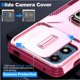 thumbnail image 4 of Funda Armada para Motorola Moto G Play 2024 con Tapa Deslizante y Soporte Magnético Giratorio Rosa, 4 of 5