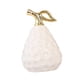 thumbnail image 5 of Estatua de pera, figura de cerámica, escultura de fruta, adorno de mesa, material cerámico único, adecuado para decoración del hogar, oficina, dormito Blanco, 5 of 5