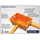 thumbnail image 3 of Caja Eléctrica Tabique Con Oreja Metálica Naranja, 3 of 3
