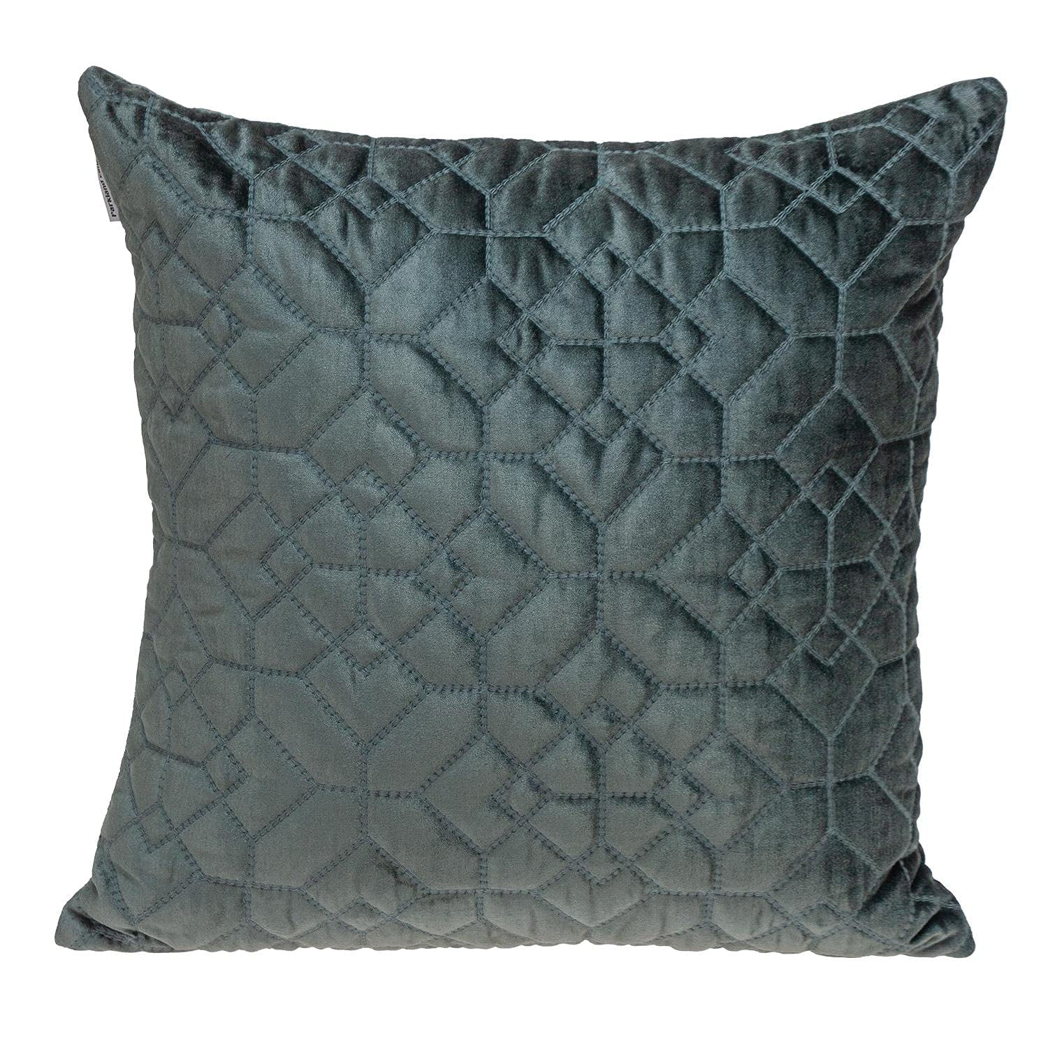 Parkland Collection - Cojín Sora Velvet Gris/carbón De La Colección Parkland