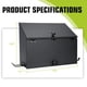 thumbnail image 2 of Caja de almacenamiento para pintura en aerosol DITKOK, caja magnética para cabina, 2 of 7