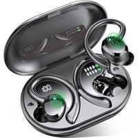 Aaronmei Auriculares Inalámbricos Bluetooth 5.4 Negro