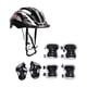 thumbnail image 3 of Set de casco para bicicleta infantil con protecciones, equipo de patinaje para monopatín y Longboard , Negro, 3 of 5