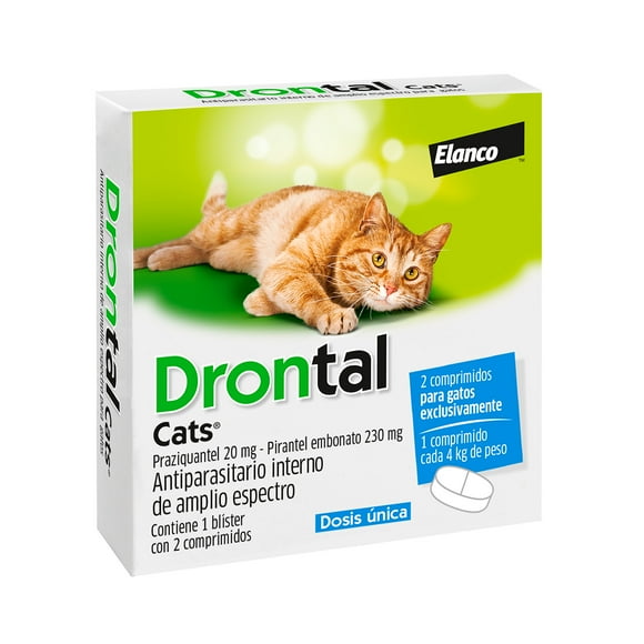 Anti-parasitario Gato Drontal 4kg X2