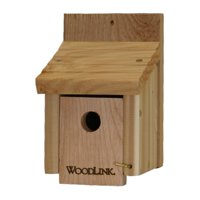 Casa Para Pájaros Birdhouse Woodlink Cedar Wren Resistente A La Intemperie