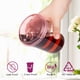 thumbnail image 3 of Vasos Desechables De Pet Transparente De 16 Oz 100 Juegos Rosa, 3 of 6