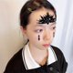 thumbnail image 4 of Pegatinas de Joyas Faciales Topz Negras para Maquillaje de Festival de Halloween, 4 of 5