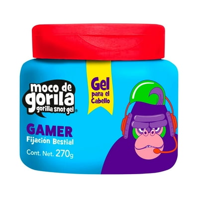 Gelpara El Cabello Gamer Pote 270 G Moco De Gorila
