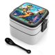 thumbnail image 1 of Los Croods Fiambrera de Doble Capa, Contenedor de Almuerzo Portátil Apilable, Almacenamiento de Alimentos Hermético a Prueba de Fugas, 1000ml, 1 of 6