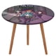 thumbnail image 1 of Sally Face theme Fitted Round Tablecloths Elastic Edged Table Covers Waterproof Table Cloth For Kitchen Holiday Party Tables Decor 150cm, 1 of 6