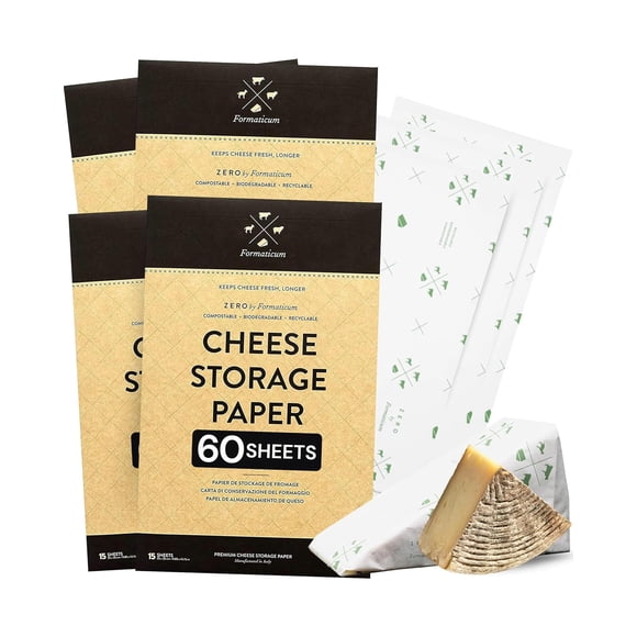 Papel para Queso Formaticum 60 Hojas 23 x 33 cm Biodegradable