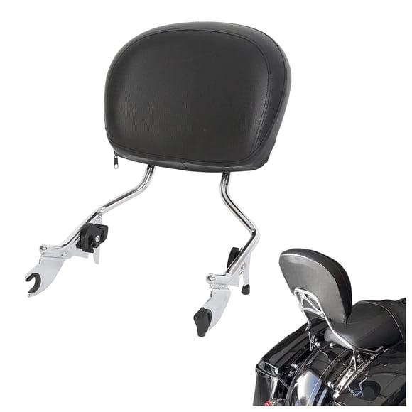 Cojín Desmontable para Barra de Apoyo KUAFU Harley 2009‑2024 Cromo