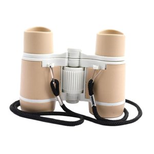 Magideal - Prismáticos Para Niños, Juguete A Prueba De Golpes, Mini Binoculares Compactos, Observación De Aves, 4X30, Juguete De Aumento Portátil Para Niños Para Café Negro