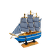 thumbnail image 2 of Decoración: Barco Velero De Madera 15cm, 2 of 3