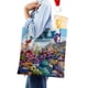 thumbnail image 4 of Monsters University Bolso de tela con estampado de lienzo para mujer, bolsa de compras reutilizable y estética, con cremallera interior, regalo para mujer,40*40cm., 4 of 6