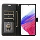 thumbnail image 3 of FOXDOCK Funda tipo Cartera para Samsung Galaxy A13 4G – Cubierta de Cuero PU con Múltiples Ranuras, Bolsillo para Efectivo y Correa de Muñeca, 3 of 6