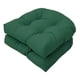 thumbnail image 1 of Xiao Hua Juego de Cojines para Exterior de Dos Piezas, Adecuado para Muebles de Terraza, 19x19 Pulgadas, Cojín de Muebles Reemplazable, Adecuado para Sillas de Ratán, Sillas de Comedor, Etc. Verde, 1 of 4