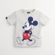 thumbnail image 1 of Polera Manga Corta Niño Mickey Two Sides Gris Disney, 1 of 4