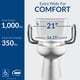 thumbnail image 4 of Asiento elevado para inodoro Bemis Assurance 3 con asas, color blanco, 4 of 8