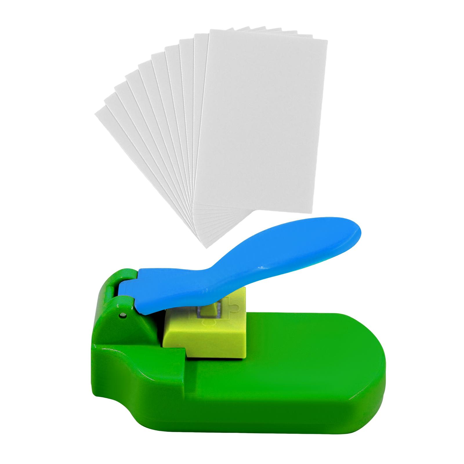 Magideal - Máquina Para Rompecabezas, Artesanía En Papel, Fabricante De Rompecabezas, Suministros De Plástico, Juguetes Hechos Diy Para La Escuela, , Azul