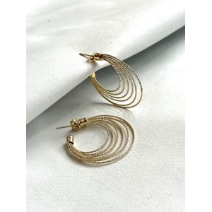 Collarbeauty - Aro Bañado En Oro 18K