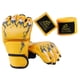 thumbnail image 4 of Guantes De Boxeo De Medio Dedo Guantes MMA Para Saco De Boxeo Muay Thai Artes Marciales Amarillo, 4 of 5