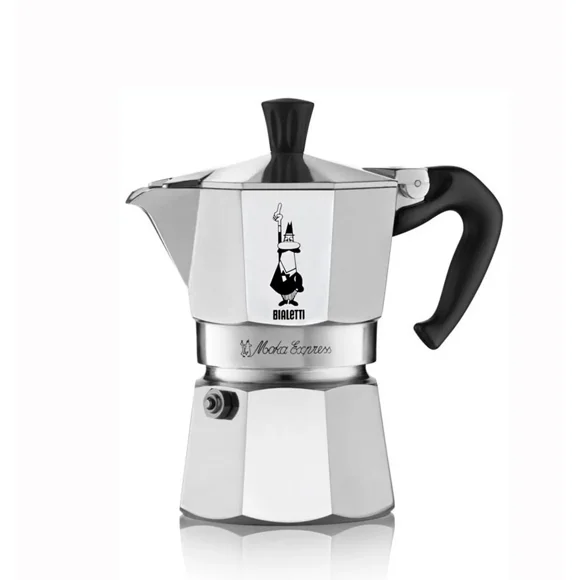Cafetera Italiana Moka Express 3 Tazas 130ml Bialetti