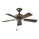 thumbnail image 1 of Ventilador de techo Hinkley 91 cm Bronce metálico mate, 1 of 9