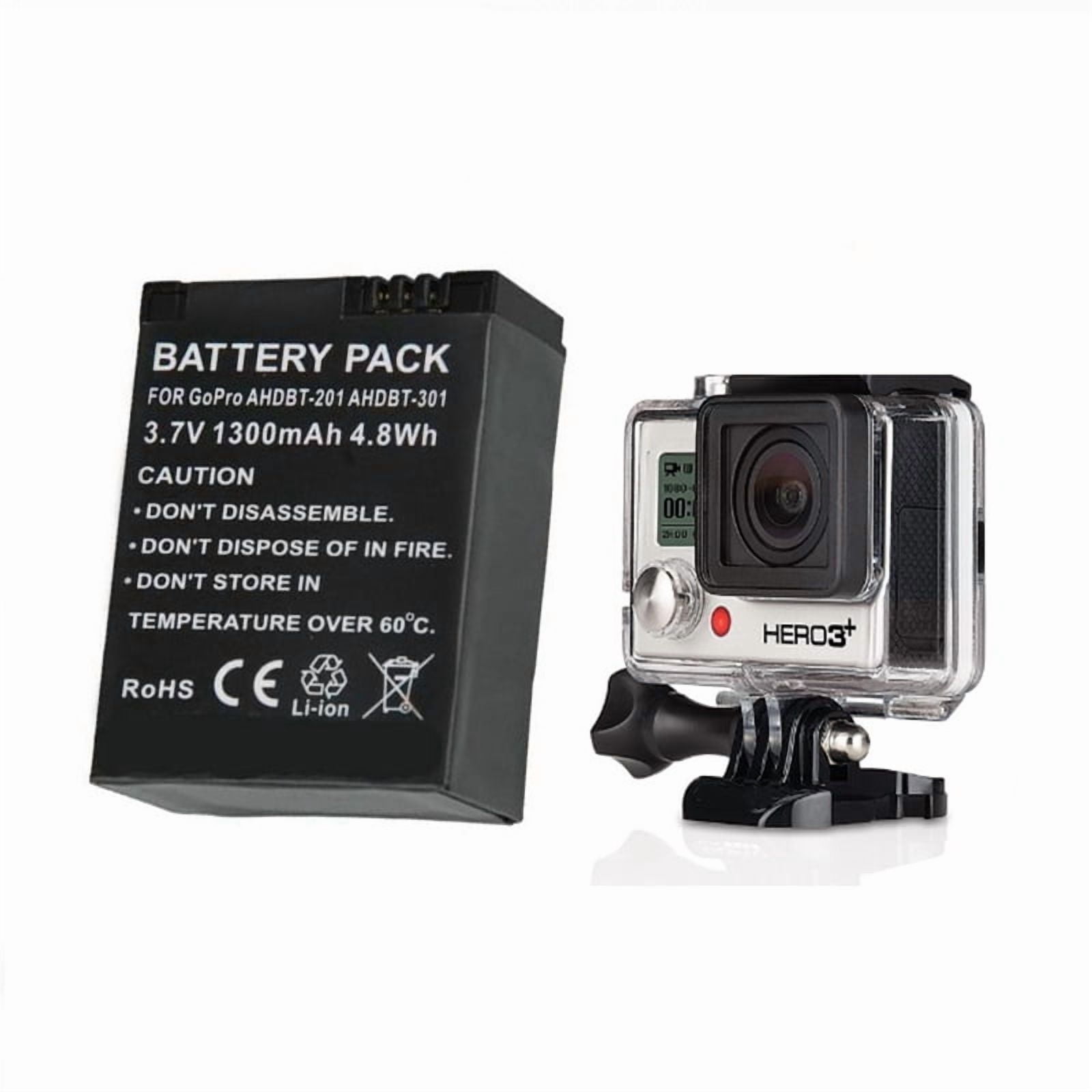 Shoot - Batería Recargable Para Gopro Hero 3 / 3+ De 1600 Mah