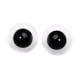thumbnail image 3 of 2 Piezas de Ojos de Muñeca de Cristal, Ojos Móviles (6 Mm) para Manualidades, Globo Ocular Artístico para Escultura, Animales de Peluche, Accesorios D , negro EstiloB-Negro, 3 of 5