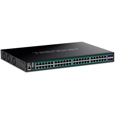 Conmutador Trendnet Gigabit Web Smart Poe+ De 52 Puertos Tpe-3524S