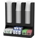 thumbnail image 2 of Organizador de almacenamiento Mind Reader para condimentos de café 6 compartimentos color negro, 2 of 3