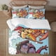 thumbnail image 1 of Garfield 3-Piece Bedding Set For Kids Boys Girls Adult Cartoon Warm Cute Fashion Holiday Present Gift Bed Sheets, 1 of 5