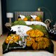 thumbnail image 1 of Halloween Duvet Cover Queen King Cartoon Pumpkin Comforter Cover Lantern Bedding Set MicrofiberGhost Quilt Cover for Boys Girls, 1 of 5