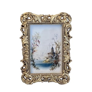 Bothyi - Marco De Fotos Vintage, Marco De Fotos De Lujo Adornado Para Decoración De Mesa Y Dormitorio