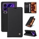 thumbnail image 4 of Funda Billetera de Cuero para Xiaomi 17 Pro Max con Tarjetero y Soporte - Tapa Magnética Negro, 4 of 5