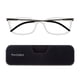 thumbnail image 1 of Gafas de lectura ThinOptics unisex para adultos de 1,50 cm con funda plegable, 1 of 7