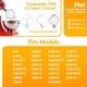 thumbnail image 5 of Kit de accesorios para batidora de pie con cabezal inclinable KitchenAid de 3 piezas, 5 of 8
