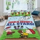 thumbnail image 2 of Juego de Funda de Edredón Charlie Brown Desmarcar 3 Piezas 135x200 cm, 2 of 6