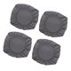 thumbnail image 5 of 4 piezas jacquard poliéster estiramiento boda cena silla asiento cubierta gris_l, 5 of 5