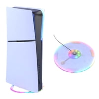 Soporte Vertical Aaronmei Rgb Transparente Ps5 Y Ps5 Slim
